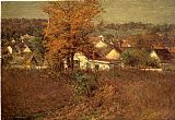 John Ottis Adams Our Village 1902 painting